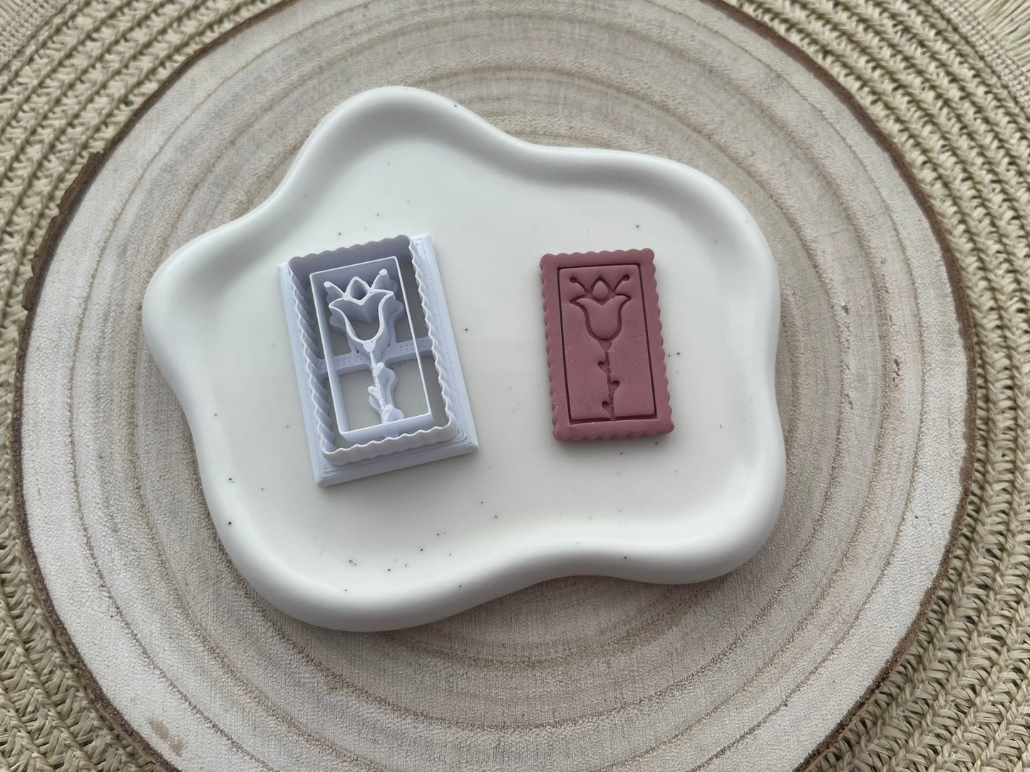 Decupator / Cutter floare în ramă #0074