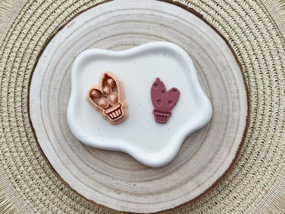 Set decupatoare / cuttere cactus inimi #0130