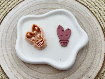 Set decupatoare / cuttere cactus inimi #0130