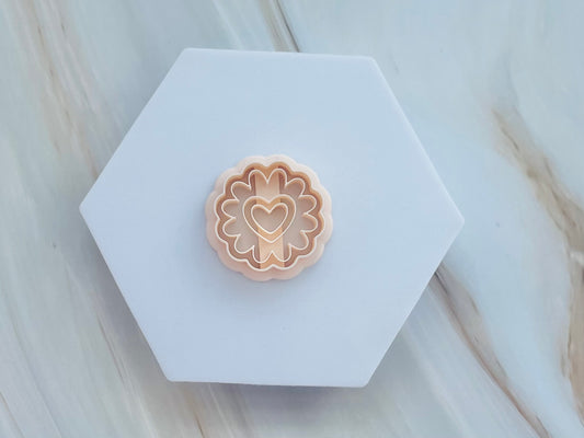 Decupator / Cutter inimă #0128