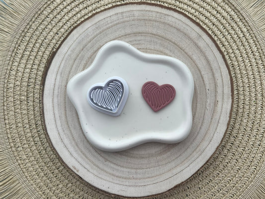 Decupator / Cutter inimă  #0135