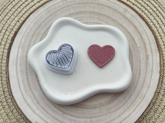 Decupator / Cutter inimă  #0135