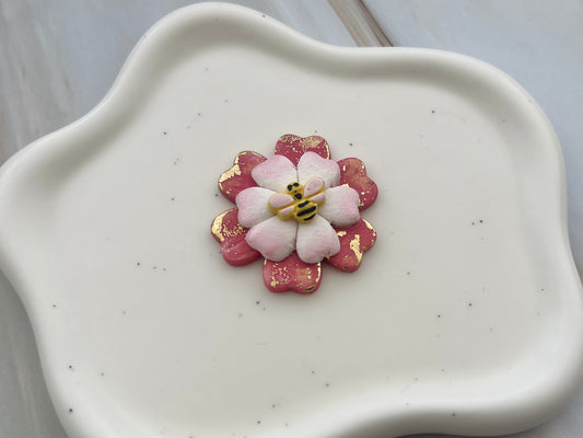 Broșă mărțișor PINK SPRING