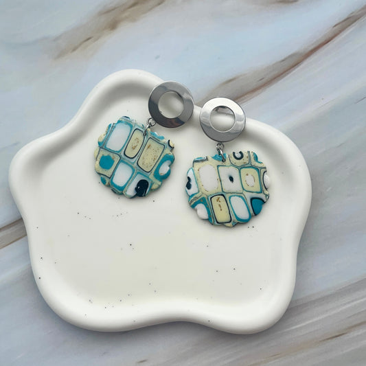 Cercei din lut polimeric OCEAN TILES