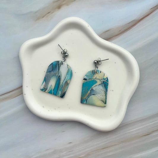 Cercei din lut polimeric OCEAN WAVES