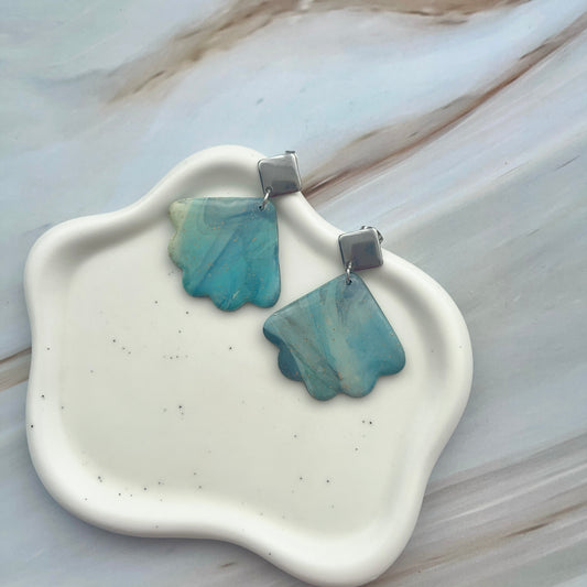 Cercei din lut polimeric OCEAN SHELLS