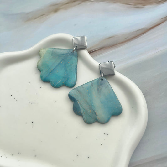 Cercei din lut polimeric OCEAN SHELLS