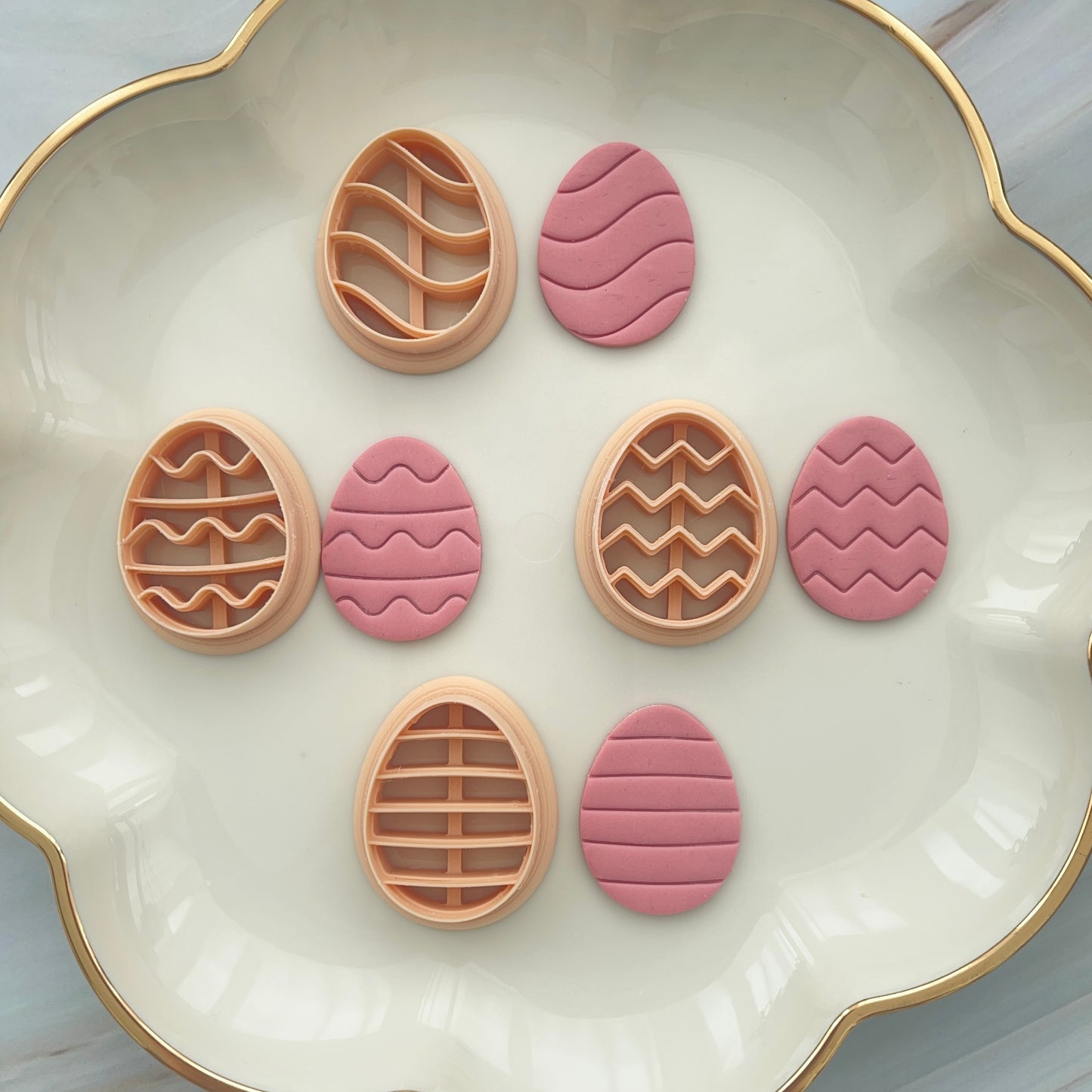 Set decupatoare / cuttere ouă Paște #0219