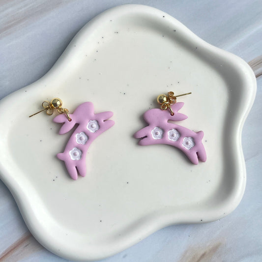 Cercei din lut polimeric