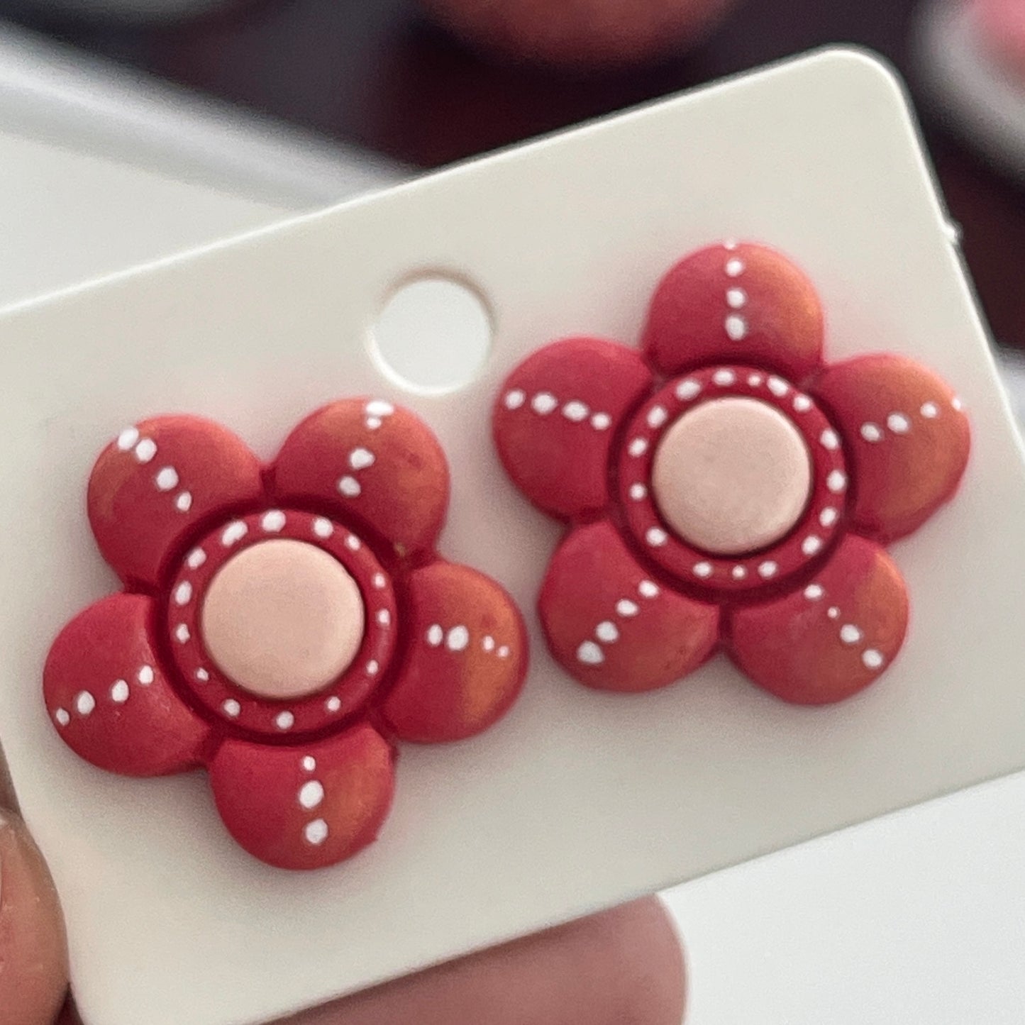 Cercei din lut polimeric #C0096