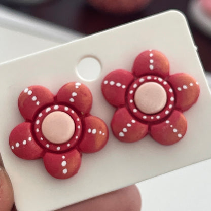 Cercei din lut polimeric #C0096