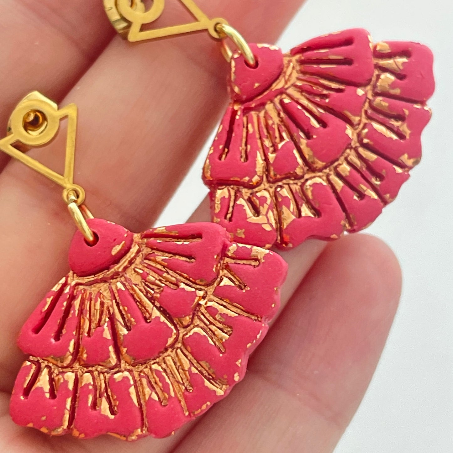 Cercei din lut polimeric