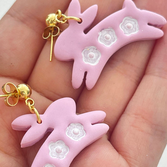 Cercei din lut polimeric