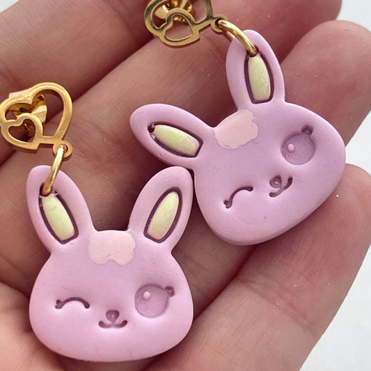 Cercei din lut polimeric