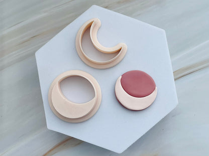 Set decupatoare / cuttere cerc lună #0143