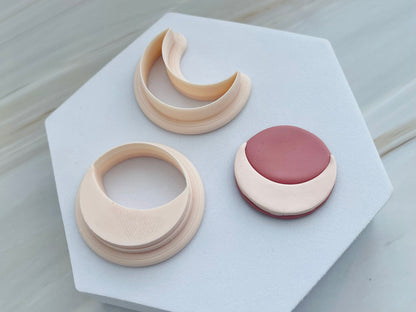 Set decupatoare / cuttere cerc lună #0143