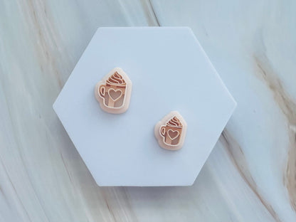 Set decupatoare / cuttere cană inimă #0129