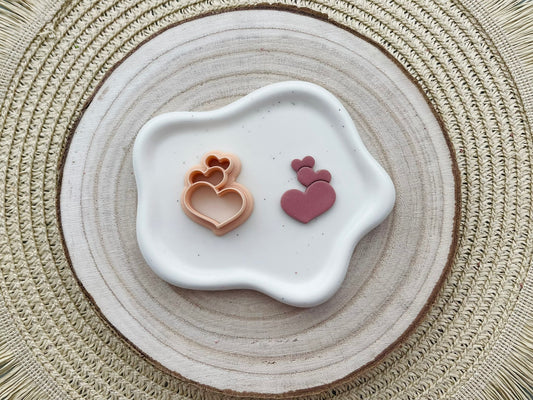 Set decupatoare / cuttere inimi #0146